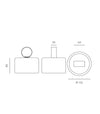 Cora O Pendant Light by Aromas