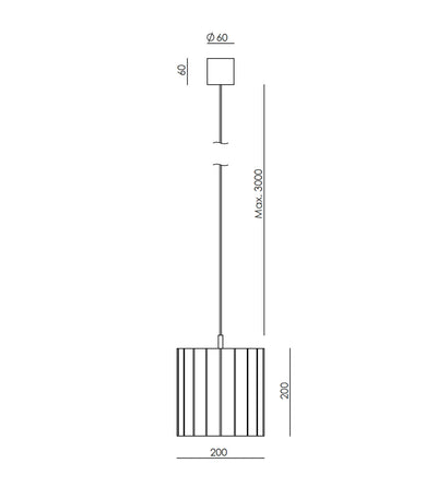 Dena Pendant Light by Aromas