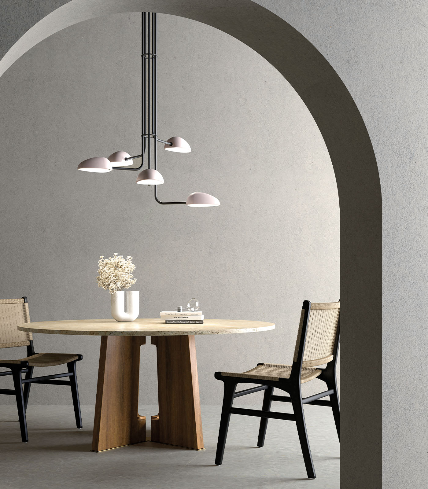 Kezo 5lt Pendant Light by Aromas