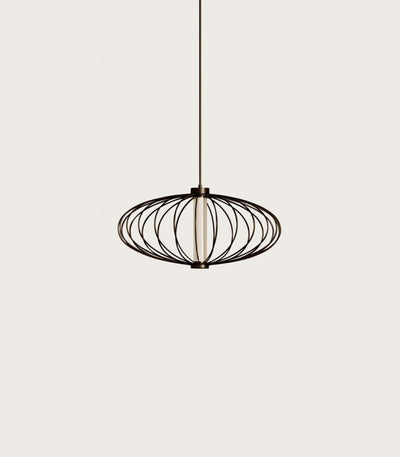 Pepo Black Pendant Light by Aromas