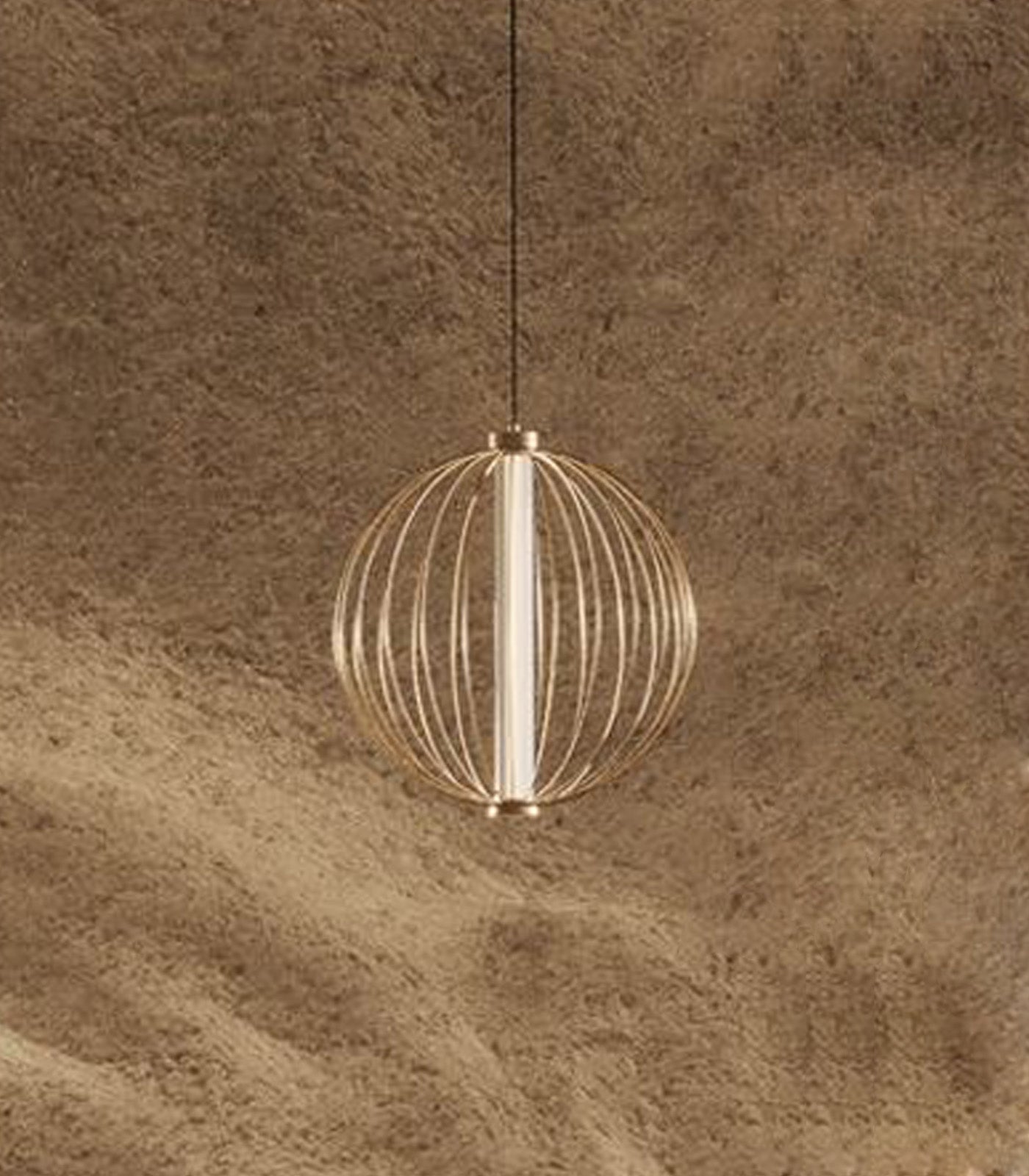 Pepo Brass Pendant Light by Aromas