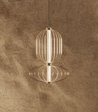 Pepo Brass Pendant Light by Aromas