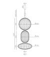 Pepo Brass Pendant Light by Aromas