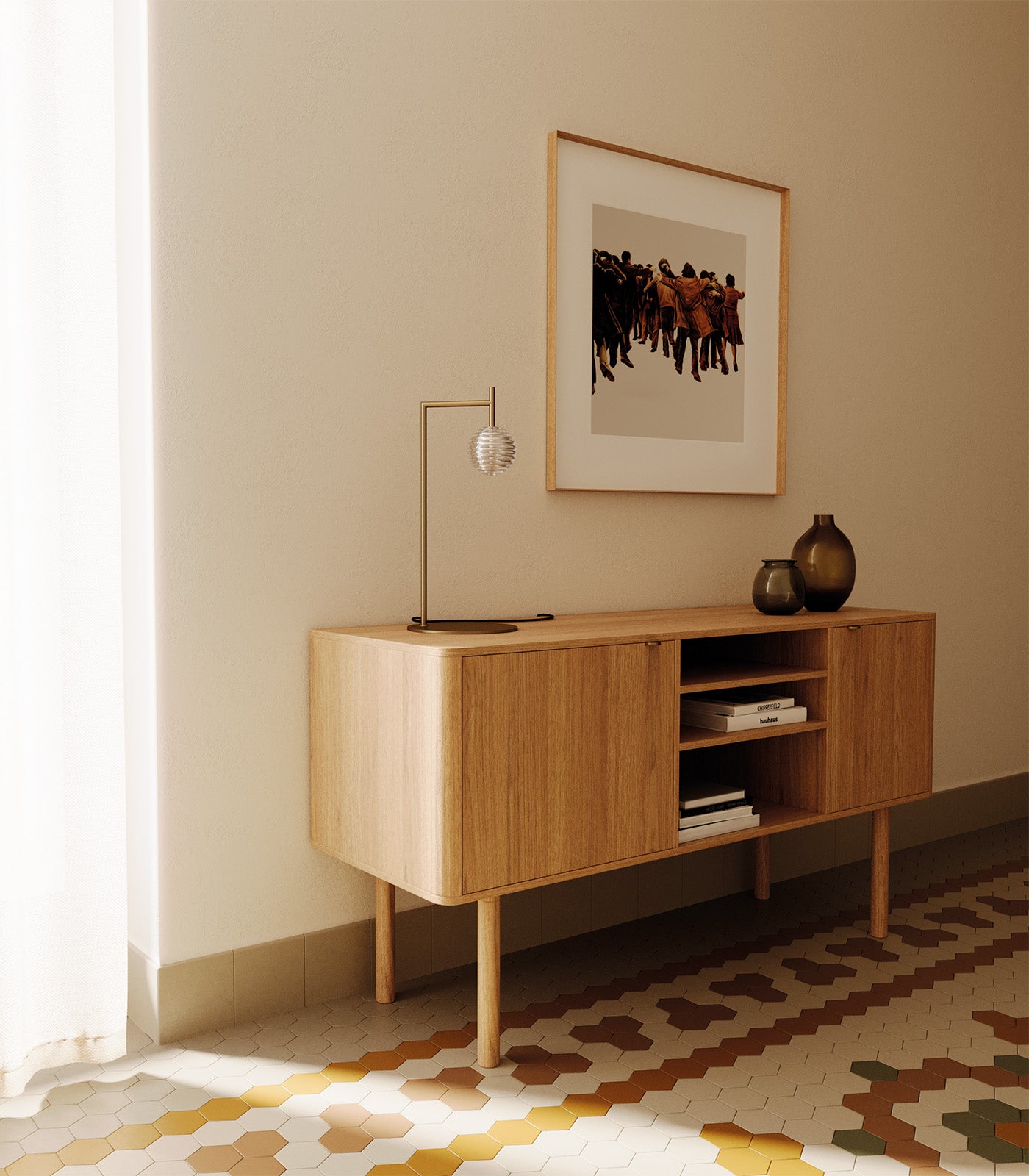 Doul Table Lamp by Aromas.