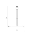 Hedra Table Lamp by Aromas Del Campo