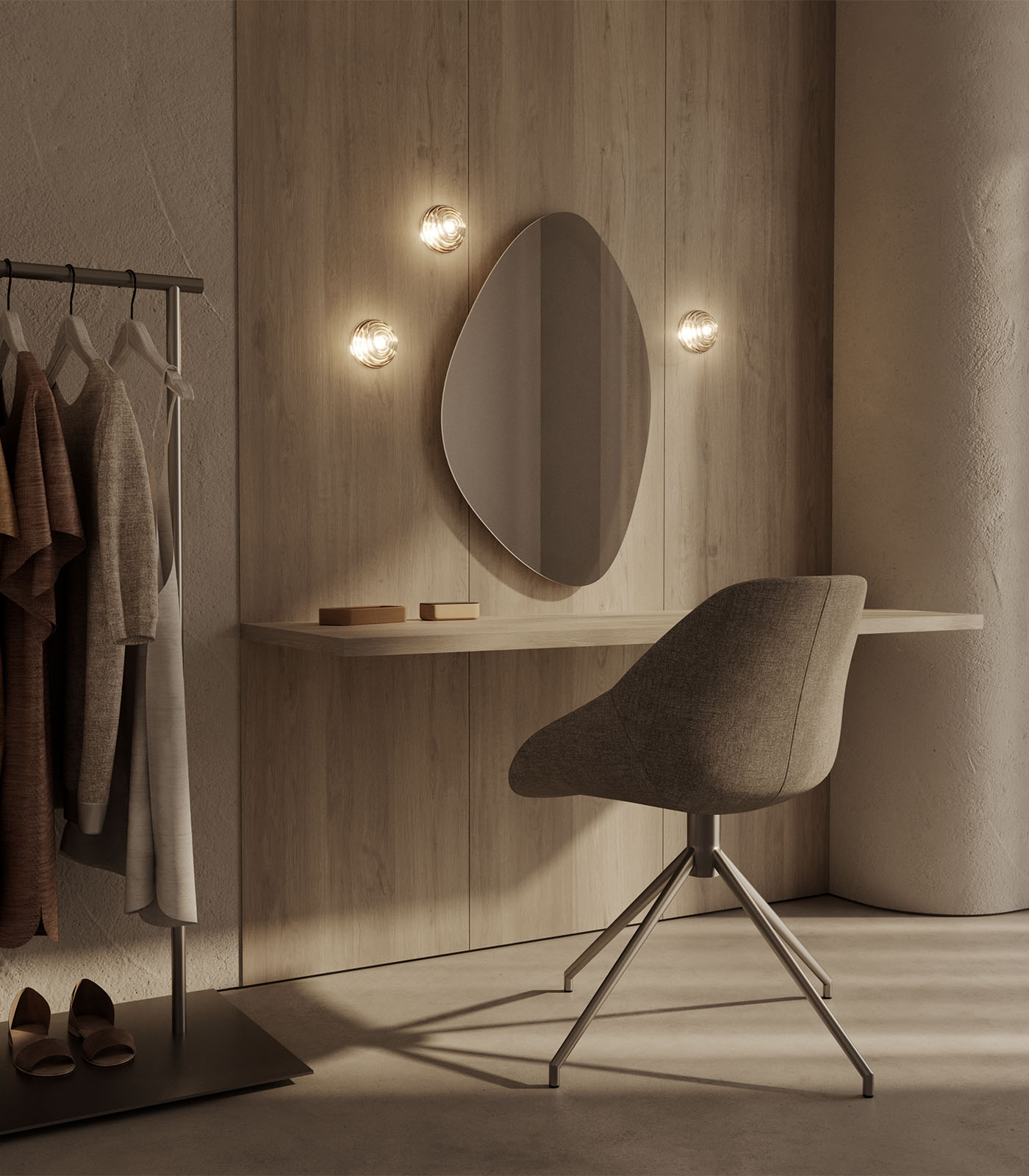 Hado Wall Light by Aromas