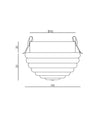 Hado Wall Light by Aromas