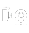 Ipon Wall Light by Aromas