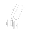Lari Wall Light by Aromas