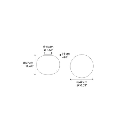 LODES Volum Ceiling Light