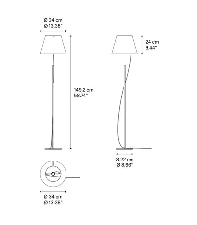 LODES Hover floor/table lamp