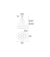 LODES Random Cloud Large Pendant