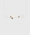 LODES Random Stick Long Linear Pendant