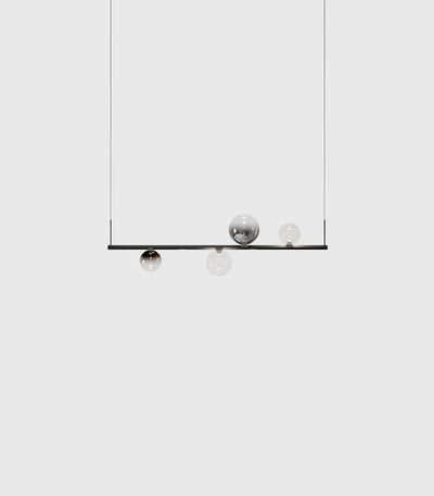 Linear Light Random Pattern LODES Random Stick Short Linear Pendant - Lighting Affairs