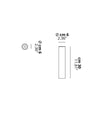 LODES A-Tube Ceiling Light