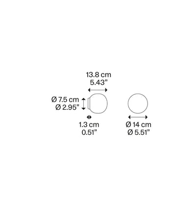 LODES Volum Wall Light