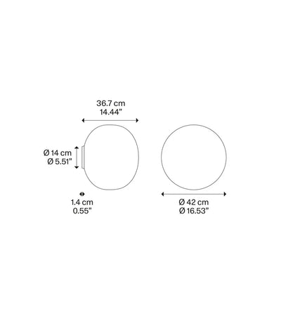 LODES Volum Wall Light