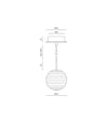 Doul Pendant Light by Aromas Del Campo