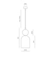 Bell Copo Pendant Light by Aromas Del Campo
