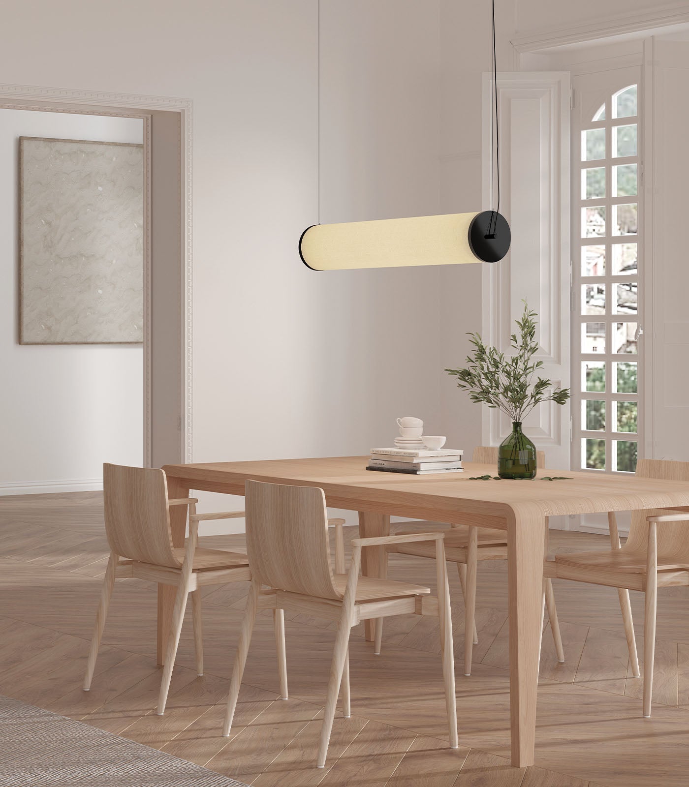 Nooi Linear Pendant Light by Aromas