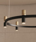 Tura 12lt Pendant Light by Aromas