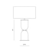 Copo Table Lamp by Aromas Del Campo