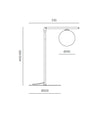 Endo Table Lamp by Aromas