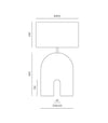 Home Table Lamp by Aromas