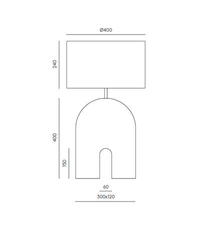 Home Table Lamp by Aromas