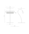Ison Table Lamp by Aromas Del Campo