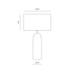 Shin Table Lamp by Aromas Del Campo