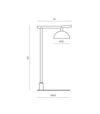 Tana Table Lamp by Aromas