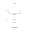 Alda Table Lamp by Aromas Del Campo