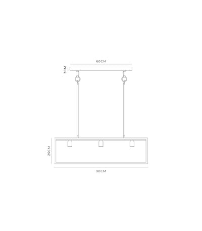 Dover Long Pendant