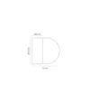 Orb Sur Wall Light