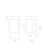 Tuva Outdoor Wall light