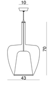 Closs Max Pendant