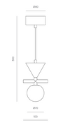 Oneta Pendant Light by Aromas Del Campo