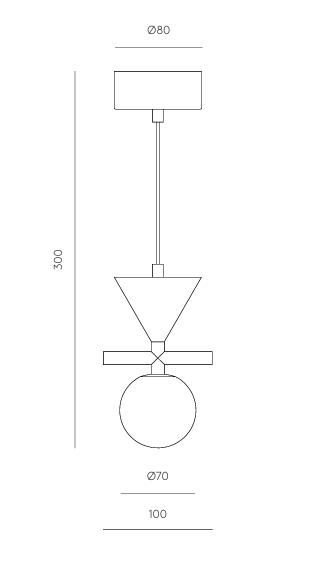 Oneta Pendant Light by Aromas Del Campo