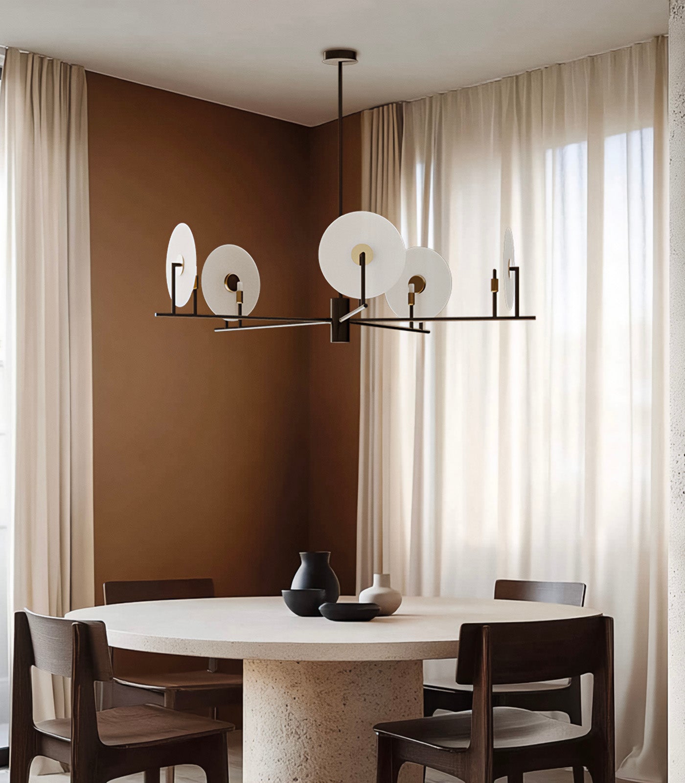 Erto 5 Pendant Light by Aromas