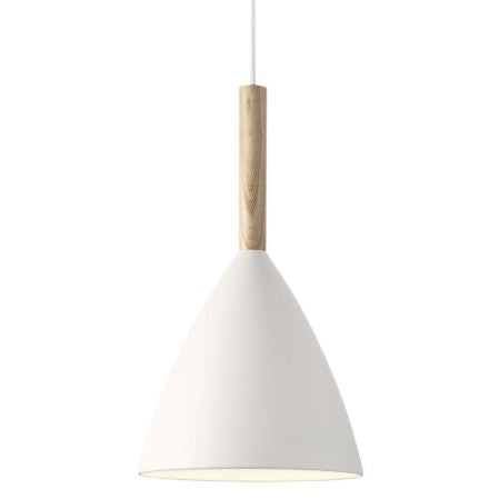 Pure 20 White Wood Pendant