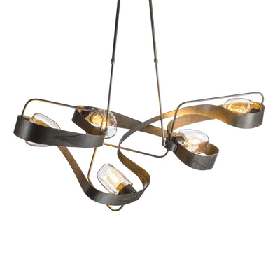 Hubbardton Forge Graffiti 5 Light Modern Chandelier Lighting Affairs