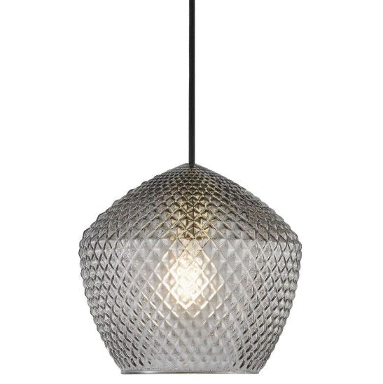 Orbiform 23 Smoked Glass Pendant