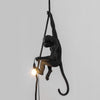 Ceiling Rope Black Monkey Lamp