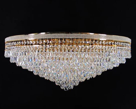 Praline Large Crystal Gold CTC