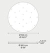 LODES Cluster 24 Lights Round Cluster Canopy