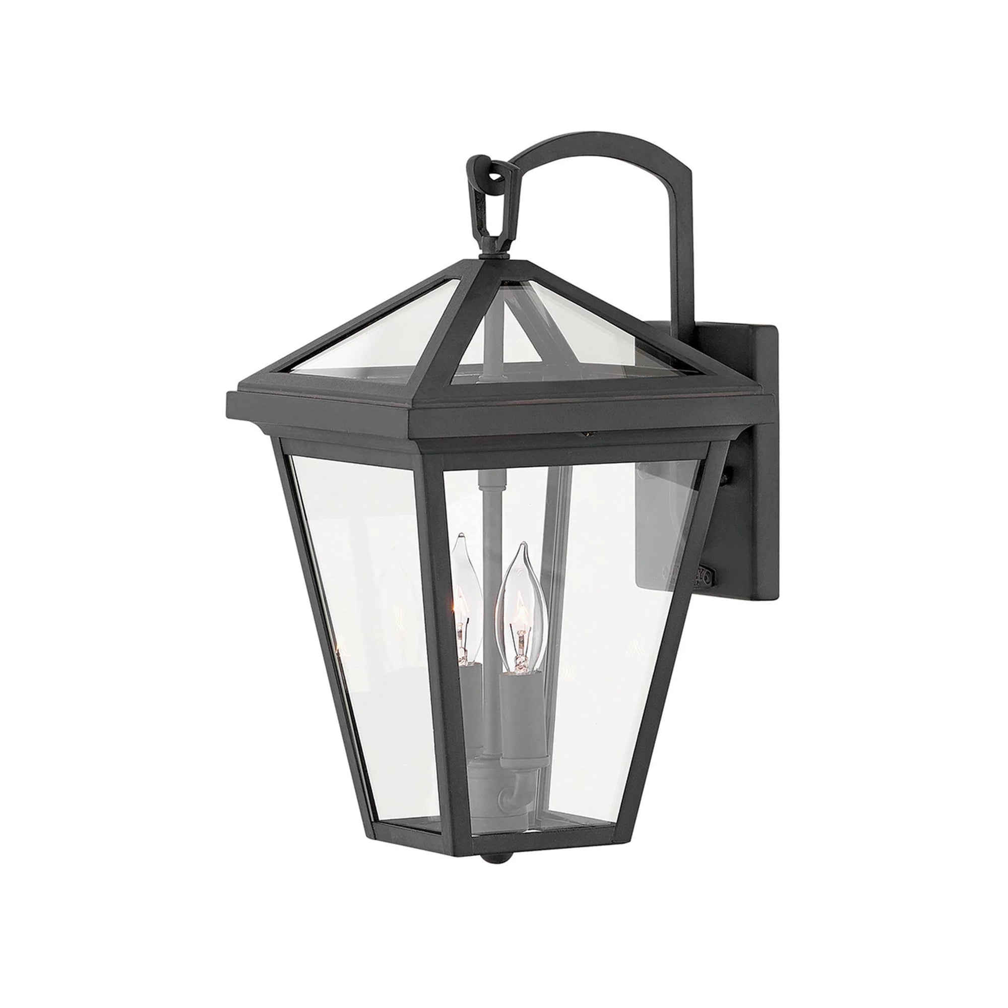 Hinkley Alford Place 2 Light Museum Black Outdoor Lantern Lighting Affairs