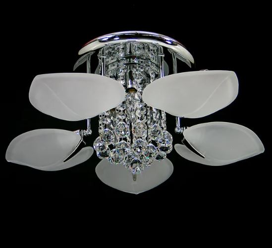 Marcelle Crystal Chrome 8 Light CTC