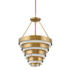 Hinkley Lisa McDennon Echelon 4 Light Heritage Brass Pendant Lighting Affairs