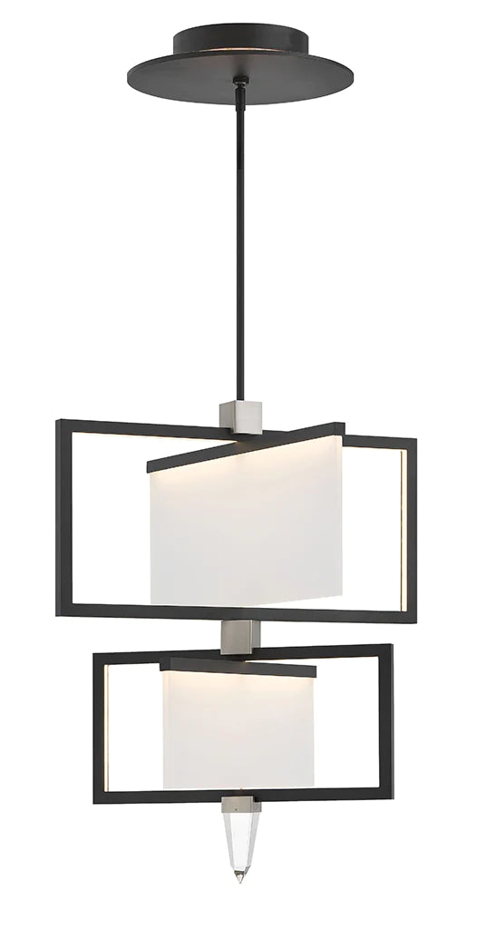 Hinkley Lisa McDennon Folio Large Black LED Pendant Lighting Affairs